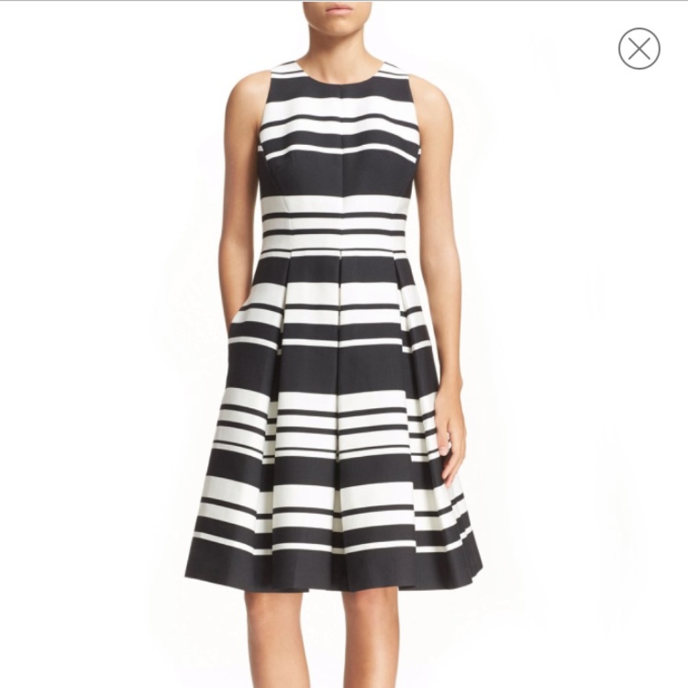 Kate Spade Cape Striped Dress